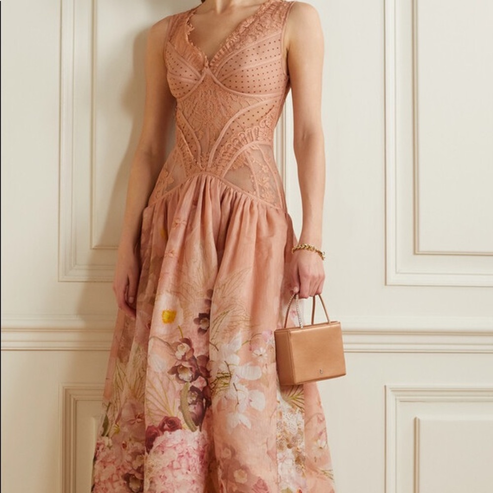 Zimmermann Dancer Sleeveless Lace Dress